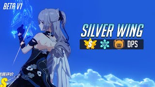 SILVER WING Gameplay Srank Bio Ice Adult Bronya  Honkai 54 Beta v1 [upl. by Atirabrab]