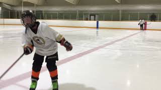 MINOR HOCKEY DRILL  Puck Control Shuttles [upl. by Larrad828]