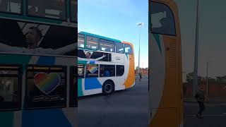 Rare Stagecoach Yorkshire 15689 Scania N230UD ADL Enviro400 YN60 ACY on X17 to Sheffield bus [upl. by Trometer]