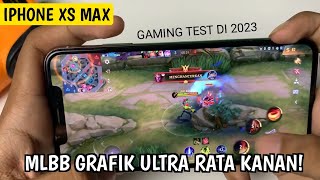 Tes Main Mobile Legends di iPhone XS Max di tahun 2023  Masih kuat [upl. by Etnoed]