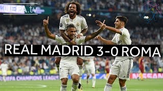 REAL MADRID 30 ROMA UCL HIGHLIGHTS [upl. by Nuahsak]