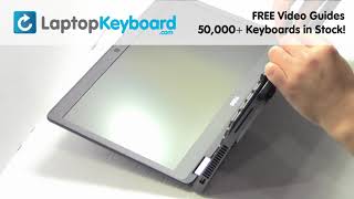 Repair Dell Latitude E5470 Laptop Keyboard Dismantle 5480 14E7450 NSKLK0BC P72G [upl. by Iluj]