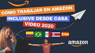 Cómo Trabajar en AMAZON desde Casa 2020  Video exclusivo con regalo incluido 😍 [upl. by Etnohc]