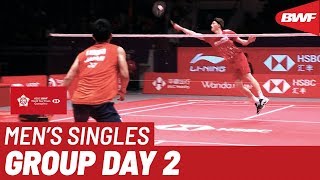 Group A  MS  Kento MOMOTA JPN vs Anders ANTONSEN DEN  BWF 2019 [upl. by Stavros]