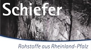 Rohstoffe aus RheinlandPfalz Schiefer [upl. by Rolanda]