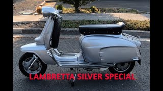 Lambretta Silver Special Test Ride [upl. by Kancler]