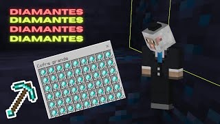 ✅ ¿Con cuál pico se pica el diamante en Minecraft 💎 ¿Cómo conseguir muchos diamantes en Minecraft [upl. by Abby]