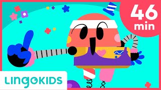 MOVE KIDS 🕺 Dance Songs for Kids  Lingokids [upl. by Adamson]