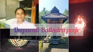 balindra pooje  Deepavali celebration SanviRai tulu vlog💞 [upl. by Hedelman240]