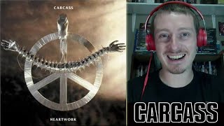 Carcass  Heartwork 1993 Full Album Reaction [upl. by Yunick]