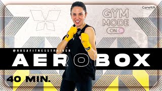 AEROBOX para Quemar Calorías y Ejercitar todo el Cuerpo  40 minutos [upl. by Rosy]