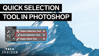 How To Use The Quick Selection Tool In Photoshop [upl. by Melisse503]