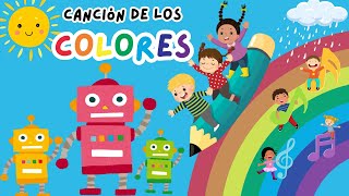 Canción de los Colores para Niños 🎨 👶  Canción Infantil  Baila y canta con el Robot de Colores 🎶🤖 [upl. by Freda]