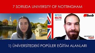 University of Nottinghamdaki Popüler Eğitim Alanları  7 Soruda Birleşik Krallık Üniversiteleri [upl. by Sucramej805]