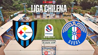 HUACHIPATO vs AUDAX ITALIANO  LIGA CHILENA FECHA 30 ENVIVO [upl. by Selegna]