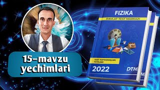 15–mavzu Kvant fizikasi Atom va yadro fizikasi Elemantar zarralar  DTM 2022 FIZIKA  Razzaqov [upl. by Adiana754]