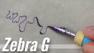 Zebra G Nibs  Dip Pen Review [upl. by Otilrac]