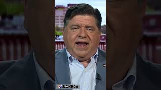 JB Pritzker Talks About the Upcoming Presidential Debate [upl. by Kirimia]