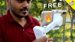 Cheapest Gimbal at Rs2500 Review  Giveaway  Tamil Tech [upl. by Artinahs]