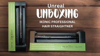 IKONIC PROFESSIONAL HAIR STRAIGHTNER Unboxing video  Uneal Unboxing  The Unboxing Kingdom [upl. by Ydnirb]