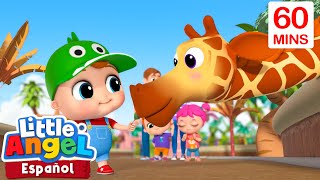 ¡Los Animales del Zoológico  Canciones Infantiles🎵 Juega y aprende  Moonbug Español [upl. by Ben189]