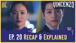 Vincenzo Episode 20 Recap  Vincenzo Ending Reaction amp Explained  Eng Sub [upl. by Ardnalak]