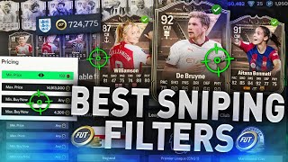 Best Sniping Filters 🤑 MAKE 200K FAST FC 24 BEST SNIPING FILTERS TO MAKE COINS FC24 [upl. by Shig]