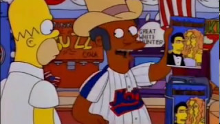 Apu el Americano  Los Simpson [upl. by Desi]