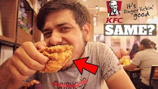 Is KFC in INDONESIA the same as INDIA Jakarta Ep3 [upl. by Arikal]