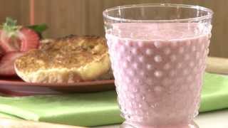 How to Make Strawberry Smoothies  Smoothie Recipes  Allrecipescom [upl. by Jannel479]