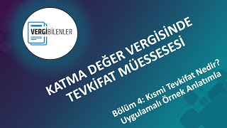 KDV TEVKİFATI BÖLÜM 4 Kısmi Tevkifat Nedir Uygulama Örnekli Anlatımla [upl. by Ahscrop736]