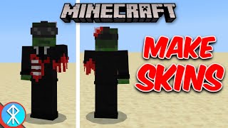 How To Make Skins For Minecraft BedrockJavaMCPE [upl. by Diehl]