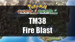 Pokemon Fire Red amp Leaf Green  Where to find TM38 Fire Blast [upl. by Myke]