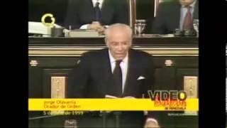 Discurso Profético COMPLETO de Jorge Olavarría el 5 de Julio de 1999 [upl. by Jamima676]