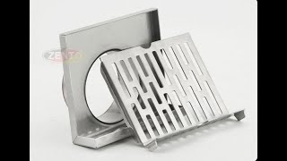 Phễu thoát nước vách tường inox304 Scupper Drain TS142 [upl. by Trip477]