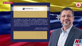 Costa Rica no reconoce victoria de Nicolás Maduro en Venezuela y pide revisión de votos [upl. by Amoihc]