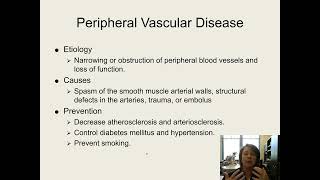 Peripheral Vascular Disease Summer [upl. by Kohcztiy]