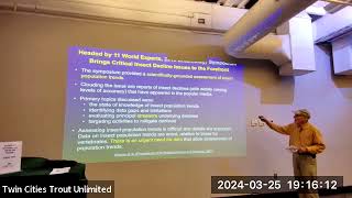 Aquatic Insect Populations TCTU Chapter meeting 20240315 [upl. by Ahdar722]