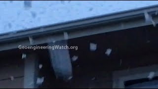 Massive “Snowflakes” A Sign Of Chemical Ice Nucleation  Dane Wigington Geoengineering Watch [upl. by Cowley]