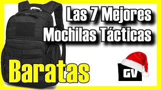 🔥🎒 Las 7 MEJORES Mochilas Tácticas BARATAS de Amazon 2024✅CalidadPrecio Militares  Económicas [upl. by Gold]