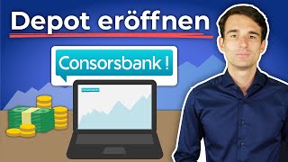 Depot eröffnen in 5 Minuten SchrittfürSchritt zum ETFDepot  Consorsbank Depot Tutorial Teil 12 [upl. by Adnuahsor]