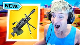 The NEW LMG is HERE INSANE 21 KILL GAME  Fortnite [upl. by Penhall]