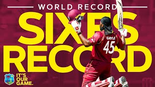 WORLD RECORD Number Of Sixes In An Innings  Windies Finest [upl. by Ahcila]