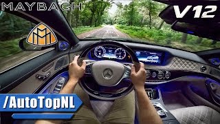 MERCEDES MAYBACH S600 60 V12 BiTurbo POV Test Drive by AutoTopNL [upl. by Ceil151]