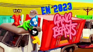 GANG BEASTS Con La Panda Del MOCO demasiado insano [upl. by Zima]