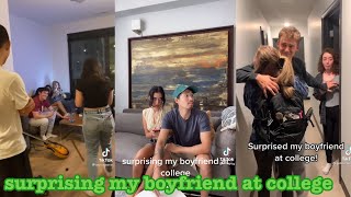 surprising my boyfriend at collegetik tok couch guy [upl. by Killoran]