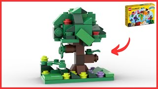 How to Build a Tree  Lego Classic 11015 [upl. by Lucais716]