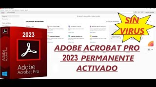 ✅✅INSTALACIÓN de ADOBE ACROBAT PRO 2023 ACTIVADO ÚLTIMA VERSIÓN 👌 adobeacrobat [upl. by Medorra]