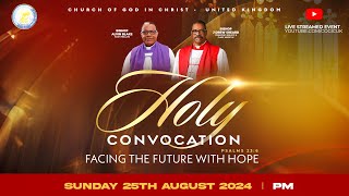 COGIC UK Holy Convocation 2024  Communion Service  Sunday 250824 [upl. by Bushey]