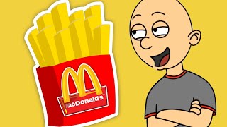 Classic Caillou Misbehaves at McDonald’sArrestedGrounded S1EP1 [upl. by Emiline]